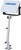 Millennium Outdoors Single Monitor Mount Easy Install, Adjustable - Silver