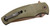 Browning Trailside Folding Liner Lock Knife D2 Tool Steel Drop Point Blade