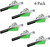 New Archery Products Quikfletch 2" Hellfire Fletching (6 Pack), Green