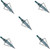 B001BADFLE New Archery Products Thunderhead 100gr 1 3/16" 3 Blades Broadheads - 5 Pk