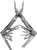 SOG PowerPint EDC Tool Compact Lightweight W/ 18 Multitools In One - Silver