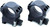 Nightforce X-Treme Duty Ultralight 34MM Ring Set 1.00"/Medium/6 Screws