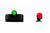 HI-VIZ FastDot H3 Low Profile Sight Set For Glock 9mm,40 S&W and 357 Sig