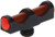 TRUGLO Long Bead Fiber Optic Sight Low-Profile All Metal 3mm Thread Red