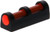 TRUGLO Long Bead Fiber Optic Sight Low-Profile All Metal 6-48 Thread Red