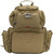 G.P.S. Handgunner Range Backpack W/ Foam Cradle For 4 Handguns Storage -Tan