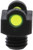 TRUGLO Starbright Deluxe Fiber-Optic Shotgun Bead Sight 6/48 Thread Green