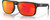 Oakley Men Holbrook Square Sunglasses Matte Black Camo/Prizm Ruby 57 mm