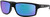 Oakley Men's Gibston Square Sunglasses Matte Black Silver Icon/Polarized