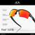 Oakley Men's Flak 2.0 XL Rectangular Sunglasses Matte Black Camo/Prizm Ruby