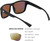 Vortex Optics Banshee Sunglasses Black Frame Amber Lens/Gold Mirror