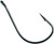Owner 4105-091 Mosquito Light Wire Super Needle Point Hook Black Size 2
