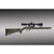 Hogue Rubber OverMolded Stock Ruger 10-22 .920 Diameter Channel Ghillie Grn