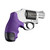 Hogue S&W J Frame Rnd Butt Centennial/Bodyguard Overmolded Rubber - Purple
