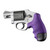 Hogue S&W J Frame Rnd Butt Centennial/Bodyguard Overmolded Rubber - Purple
