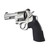 Hogue S&W N Frame Rnd Butt Conversion Rubber Monogrip No Finger Grooves BLK