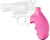 Hogue Taurus 85 Small Frame Recoil Absorbing Rubber Monogrip - Pink