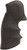 Hogue Taurus Medium & Large Frame Square Butt Rubber Monogrip - Black