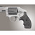 Hogue Extreme Series S&W J Frame Rd. Butt Bantam Piranha Grip - Black/Gray