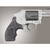 Hogue Extreme Series S&W J Frame Rd. Butt Bantam Piranha Grip - Black/Gray