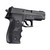 Hogue SIG Sauer P226 Overmolded Rubber Grips W/ Finger Grooves - Black