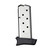 Hogue Kimber Micro 9 Rubber Extended Magazine Base Pad Black