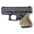 Hogue HandALL Beavertail Grip Sleeve Glock 26/27 - Flat Dark Earth 18603