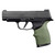 Hogue HandALL Beavertail Grip Sleeve Sig Sauer P365X & XL - OD Green -18711