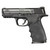 Hogue HandAll Hybrid Grip Sleeve S&W M&P 9MM, 40S&W, 357SIG - Black 17400