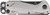 SOG Flash MT Multi-Tool EDC CRYO D2 Steel Pocket Size 7 Tools Silver/Black