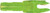 Easton Archery Arrow X Nock 9 Grain 5MM Fits Axis & FMJ - Green - 12Pk