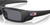 Oakley Men's Gascan Rectangular Sunglasses Matte Black USA Icon/Grey 60 mm