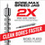 Real Avid Bore-Max Speed Cleaner .380cal/9mm/.38spc/357cal W/ 75 patches