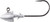 Owner American Ultrahead Saltwater Bullet Jighead Hook 5/0-3/4oz - 3 Pack