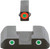 AMERIGLO Classic Glock Green Tritium Orange Outl/Green Tritium White Outl