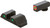 AMERIGLO Trooper Glock Green Tritium Orange Outl/Green Tritium Serrated SQ