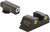 AMERIGLO Classic Glock Green Tritium/Yellow Tritium White Outlines - GL-431