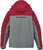 StrikerICE Men Hardwater Jacket Sureflote Flotation Technology Gray/Red 2XL