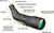 Vortex Optics Crossfire HD 12-36x50 Angled Spotting Scope Neoprene Cover