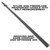 Reapr Survival Spear 8" Blade W/ Nylon Reinforced Handle TPR Molded Sheath