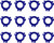 G5 Megameat/Deadmeat V2 Standard Replacement Snap-Lock Collars - 12 PK