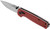 SOG Terminus XR G10 Handle Folding Pocket Knife D2 Steel Blade - Crimson