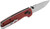 SOG Terminus XR G10 Handle Folding Pocket Knife D2 Steel Blade - Crimson