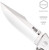 SOG Fielder G10 Folding Pocket Knife w/ EDC Knife Handle & Clip Black