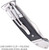 SOG Fielder G10 Folding Pocket Knife w/ EDC Knife Handle & Clip Black