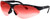 Walker's Elite Shooting Glasses Adjustable UV Protection Range Vermillion