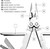 SOG Multitool Powerlock Heavy Duty Pliers Wire Cutter Sheath with Clip