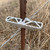HME T-Post Fence Step W/ Nylon Storage Pouch & Integrated Slot Aluminum