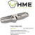 HME T-Post Fence Step W/ Nylon Storage Pouch & Integrated Slot Aluminum