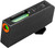 Truglo TFX PRO Fiber Optic Glock Adj Sight Set W/ Orange Focus Lock